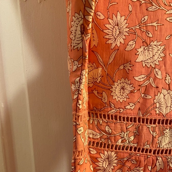 Maisie Chic Pink Floral Midi Skirt - Picture 9 of 15